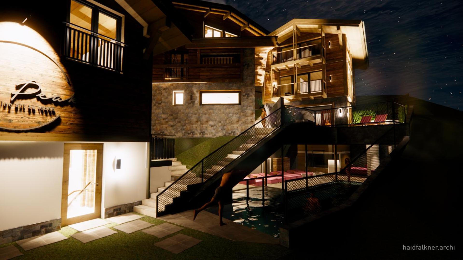 Chalets - The Peak Sölden Pokoj fotografie